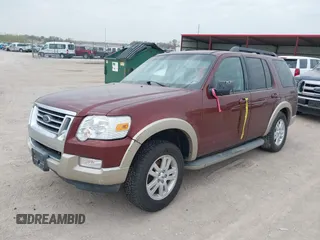 2010 Ford Explorer Eddie Bauer with VIN 1FMEU7EE7AUA59348, listed as a IAAI auction lot 42110547 with 102,306 mi miles. Bid and sale history available at carsss.com. Image 2.