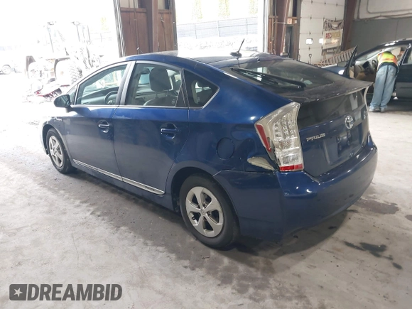 2010 Toyota Prius II with VIN JTDKN3DUXA0197379, listed as a IAAI auction lot 41915351 with 239,945 mi miles. Bid and sale history available at carsss.com. Image 3.