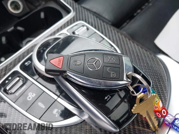 2018 Mercedes-Benz C 43 AMG with VIN 55SWF6EB5JU235937, listed as a IAAI auction lot 42050650 with 67,876 mi miles and . Bid and sale history available at carsss.com. Image 11.