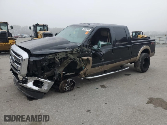 2012 Ford F-250 XL with VIN 1FT7W2BTXCEC92408, listed as a Copart auction lot 49335635 with 218,785 mi miles and Salvage Title. Bid and sale history available at DreamBid. Image 1.