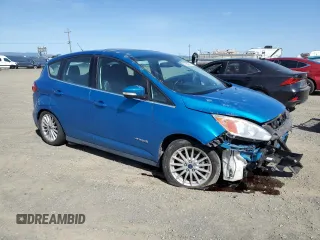 2015 Ford C-Max SEL with VIN 1FADP5BU2FL115013, listed as a Copart auction lot 51884665 with 249,635 mi miles and Salvage Title. Bid and sale history available at carsss.com. Image 4.