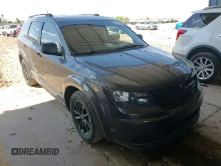 2020 Dodge Journey SE Value with VIN 3C4PDCAB5LT280526, listed as a Copart auction lot 53142825 with 65,198 mi miles and Salvage Title. Bid and sale history available at DreamBid. Image 12.