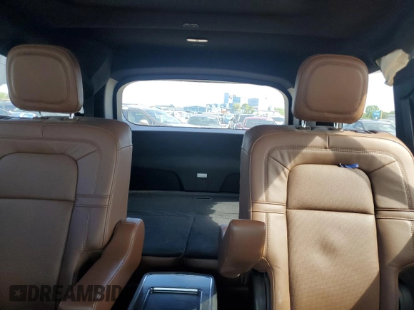 2022 Lincoln Aviator Reserve with VIN 5LM5J7XC2NGL14736, listed as a Copart auction lot 54903515 with 47,598 mi miles and Salvage title. Bid and sale history available at DreamBid. Image 10.