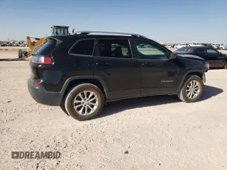 2020 Jeep Cherokee Latitude with VIN 1C4PJMCB5LD651010, listed as a Copart auction lot 48417025 with 82,777 mi miles and Salvage Title. Bid and sale history available at carsss.com. Image 3.
