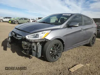 2017 Hyundai Accent Sport with VIN KMHCU5AE9HU321222, listed as a Copart auction lot 85648794 with 168,190 mi miles and Salvage Title. Bid and sale history available at carsss.com. Image 1.