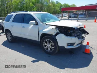 2014 GMC Acadia SLT z VIN 1GKKRRKD4EJ374149, wystawiony jako IAAI lot #41998400 z przebiegiem 193 462 mil mil oraz . Historia ofert i sprzedaży dostępna na DreamBid. Obrazek 1.