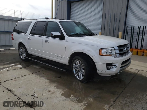 2017 Ford Expedition EL Platinum with VIN 1FMJK1MT1HEA83053, listed as a Copart auction lot 49259205 with 78,040 mi miles and Salvage Title. Bid and sale history available at carsss.com. Image 4.