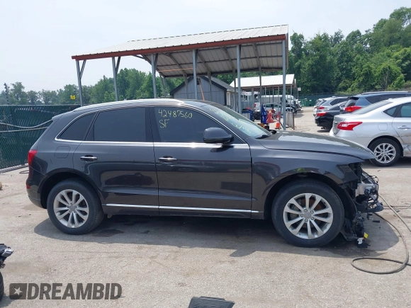 2016 Audi Q5 Premium Plus with VIN WA1L2AFP9GA061315, listed as a IAAI auction lot 42487560 with 114,346 mi miles and . Bid and sale history available at DreamBid. Image 14.
