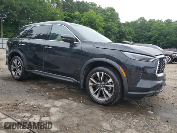 2023 Infiniti QX60 Luxe z VIN 5N1DL1FS5PC362269, wystawiony jako Copart lot #59738215 z przebiegiem 35 994 mil mil oraz Szkoda całkowita • Salvage title. Historia ofert i sprzedaży dostępna na DreamBid. Obrazek 4.