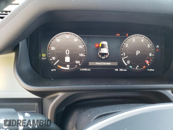 2024 Land Rover Defender S with VIN SALEJ7EU6R2309909, listed as a Copart auction lot 82152564 with 4,446 mi miles and Non repairable. Bid and sale history available at DreamBid. Image 9.