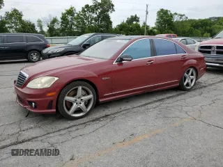 2008 Mercedes-Benz S 63 AMG z VIN WDDNG77X28A157456, wystawiony jako Copart lot #57651265 z przebiegiem 131 731 mil mil oraz Czysty tytuł • Clean title. Historia ofert i sprzedaży dostępna na DreamBid. Obrazek 1.
