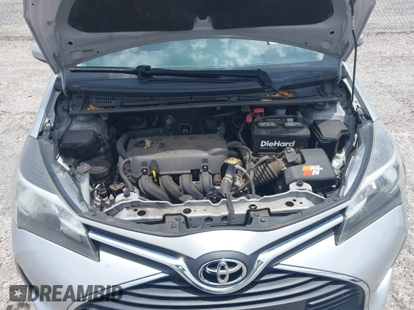 2015 Toyota Yaris L z VIN VNKKTUD30FA019329, wystawiony jako IAAI lot #42547504 z przebiegiem 54 848 mil mil oraz . Historia ofert i sprzedaży dostępna na DreamBid. Obrazek 10.