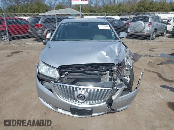 2010 Buick LaCrosse CXL with VIN 1G4GC5EG8AF143653, listed as a IAAI auction lot 41764614 with 118,717 mi miles. Bid and sale history available at carsss.com. Image 13.