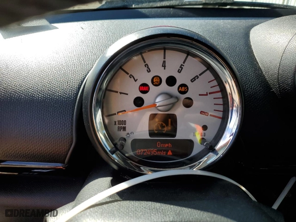 2013 MINI Cooper Countryman with VIN WMWZB3C50DWM09576, listed as a Copart auction lot 50203695 with 72,495 mi miles and Salvage Title. Bid and sale history available at carsss.com. Image 9.