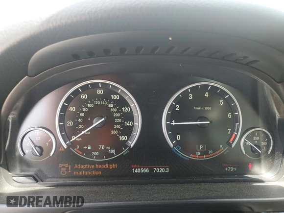 2014 BMW 5 Series 535i z VIN WBA5B1C5XED482728, wystawiony jako Copart lot #56638715 z przebiegiem 140 566 mil mil oraz Szkoda całkowita • Salvage title. Historia ofert i sprzedaży dostępna na DreamBid. Obrazek 9.