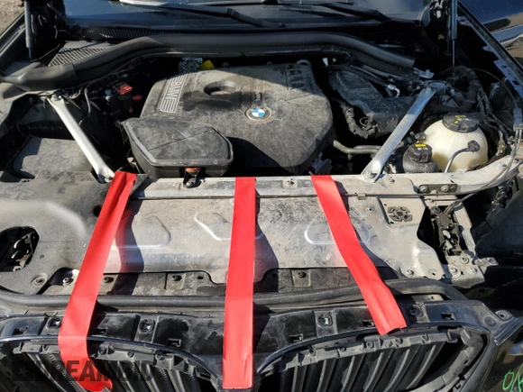 2019 BMW X4 xDrive30i with VIN 5UXUJ3C50KLG54412, listed as a Copart auction lot 43918025 with 83,106 mi miles and Salvage Title. Bid and sale history available at carsss.com. Image 12.