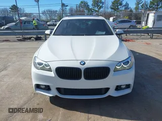 2015 BMW 5 Series 528i xDrive with VIN WBA5A7C50FD627458, listed as a IAAI auction lot 41641143 with 130,157 mi miles and . Bid and sale history available at carsss.com. Image 6.