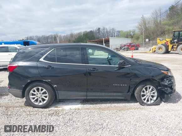 2019 Chevrolet Equinox LT with VIN 2GNAXUEV0K6286221, listed as a IAAI auction lot 41850709 with 124,363 mi miles and . Bid and sale history available at carsss.com. Image 13.