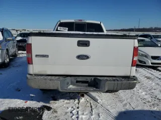 2005 Ford F-150 XLT with VIN 1FTPX14555NA48125, listed as a Copart auction lot 46129885 with 203,695 mi miles and Salvage Title. Bid and sale history available at carsss.com. Image 6.