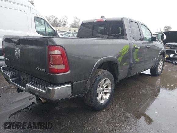 2019 Ram 1500 Laramie with VIN 1C6SRFDTXKN605257, listed as a IAAI auction lot 41562139 with 89,303 mi miles. Bid and sale history available at carsss.com. Image 4.
