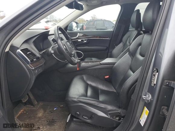 2016 Volvo XC90 T6 Momentum with VIN YV4A22PK5G1054316, listed as a Copart auction lot 51574235 with 119,645 mi miles and Salvage Title. Bid and sale history available at carsss.com. Image 7.