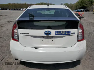 2015 Toyota Prius Four with VIN JTDKN3DU8F1957696, listed as a Copart auction lot 53691545 with 161,776 mi miles and Salvage Title. Bid and sale history available at DreamBid. Image 6.