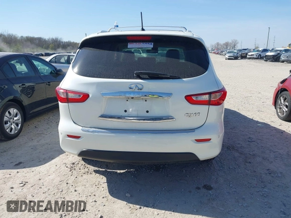 2015 Infiniti QX60 with VIN 5N1AL0MM6FC554039, listed as a IAAI auction lot 42055591 with 148,364 mi miles. Bid and sale history available at carsss.com. Image 17.