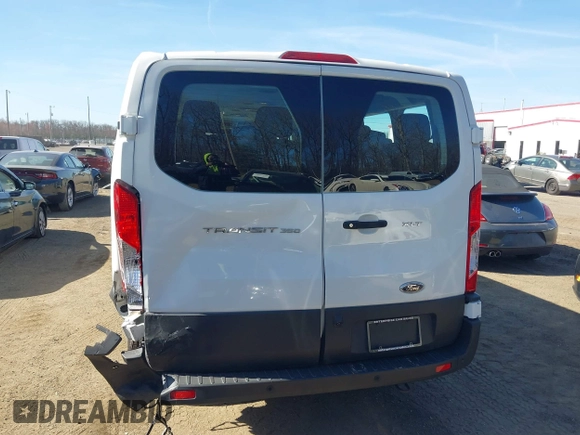 2021 Ford Transit Passenger XL with VIN 1FBAX2Y83MKA49312, listed as a IAAI auction lot 41806818 with 71,286 mi miles. Bid and sale history available at carsss.com. Image 16.