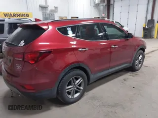2018 Hyundai Santa Fe 2.4L with VIN 5XYZU3LB6JG514828, listed as a IAAI auction lot 42282610 with 204,030 mi miles and . Bid and sale history available at DreamBid. Image 4.
