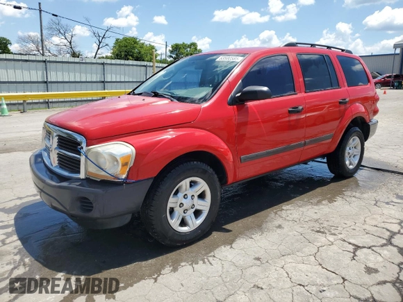 2005 Dodge Durango SXT with VIN 1D4HB38N65F614038, listed as a Copart auction lot 63580585 with 301,673 mi miles and Salvage title. Bid and sale history available at DreamBid. Image 1.
