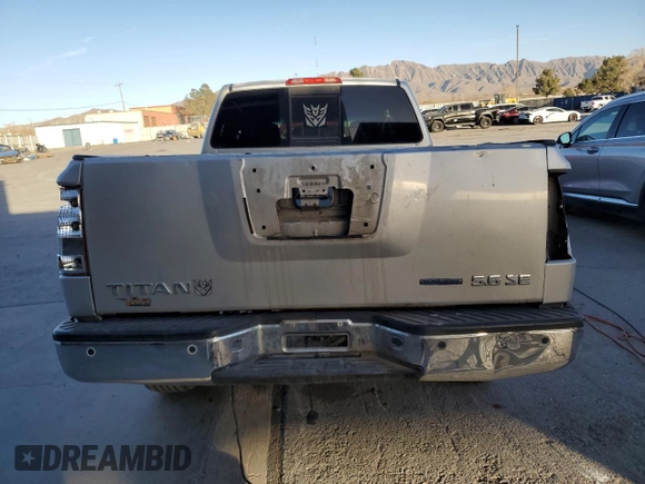 2010 Nissan Titan SE with VIN 1N6BA0CH4AN305669, listed as a Copart auction lot 42763245 with 183,495 mi miles and Clean Title. Bid and sale history available at carsss.com. Image 6.