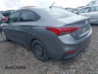 2018 Hyundai Accent SE with VIN 3KPC24A35JE015593, listed as a IAAI auction lot 41973931 with 119,135 mi miles and . Bid and sale history available at carsss.com. Image 3.