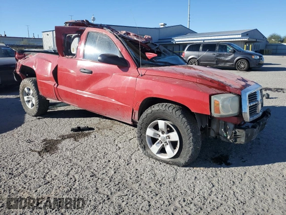 2005 Dodge Dakota ST with VIN 1D7HE22N85S205690, listed as a Copart auction lot 79720514 with Not Provided miles and Non Repairable. Bid and sale history available at DreamBid. Image 4.