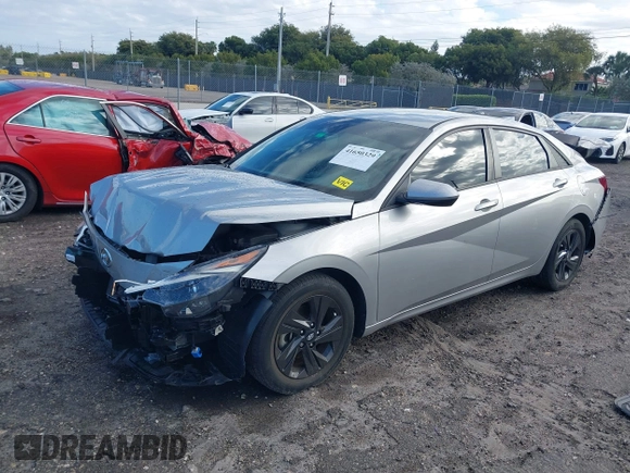 2022 Hyundai Elantra SEL with VIN 5NPLM4AG4NH057669, listed as a IAAI auction lot 41650329 with 14,763 mi miles and . Bid and sale history available at DreamBid. Image 17.