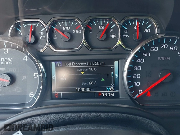 2015 Chevrolet Suburban LTZ with VIN 1GNSKKKC7FR205638, listed as a IAAI auction lot 40284367 with 103,530 mi miles and . Bid and sale history available at DreamBid. Image 7.