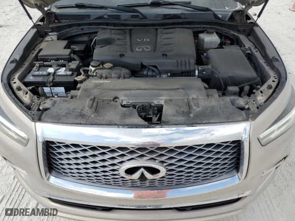 2020 Infiniti QX80 LUXE with VIN JN8AZ2NE0L9251521, listed as a Copart auction lot 44682925 with 46,986 mi miles and Salvage Title. Bid and sale history available at carsss.com. Image 12.