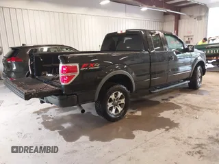 2012 Ford F-150 XL with VIN 1FTFX1EF8CFA73434, listed as a IAAI auction lot 40370165 with 128,733 mi miles. Bid and sale history available at carsss.com. Image 4.