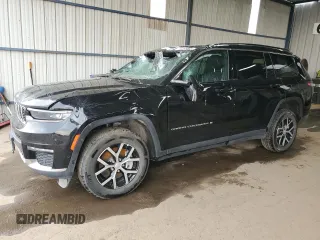 2024 Jeep Grand Cherokee Limited with VIN 1C4RJKBG0R8603894, listed as a Copart auction lot 64405515 with 18,217 mi miles and Salvage title. Bid and sale history available at DreamBid. Image 1.