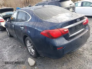 2017 Infiniti Q70 3.7 with VIN JN1BY1AP8HM741443, listed as a IAAI auction lot 41713079 with 138,423 mi miles and . Bid and sale history available at DreamBid. Image 3.