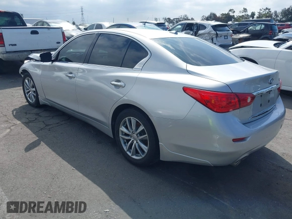 2014 Infiniti Q50 Premium z VIN JN1BV7AP9EM684709, wystawiony jako IAAI lot #41901877 z przebiegiem 91 425 mil mil oraz . Historia ofert i sprzedaży dostępna na DreamBid. Obrazek 3.