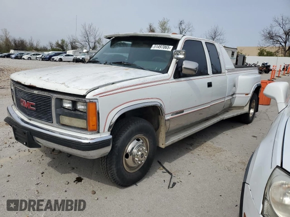 1989 GMC Sierra 1500 with VIN 2GTHC39K3K1532298, listed as a Copart auction lot 51497065 with 233,797 mi miles and Salvage Title. Bid and sale history available at DreamBid. Image 1.