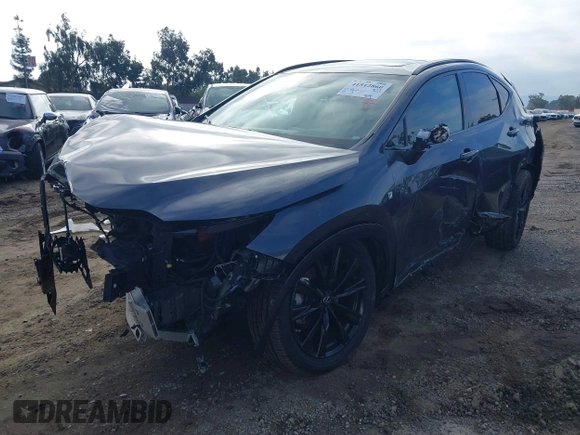 2022 Lexus NX with VIN 2T2KGCEZ4NC012724, listed as a IAAI auction lot 41512860 with 31,256 mi miles. Bid and sale history available at carsss.com. Image 2.