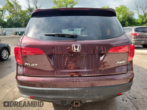 2017 Honda Pilot EX-L with VIN 5FNYF6H51HB071323, listed as a Copart auction lot 62402005 with 115,308 mi miles and Clean title. Bid and sale history available at DreamBid. Image 6.