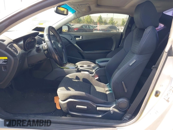 2012 Hyundai Genesis Coupe 2.0T with VIN KMHHT6KD2CU065955, listed as a IAAI auction lot 42615892 with 122,215 mi miles and . Bid and sale history available at DreamBid. Image 5.