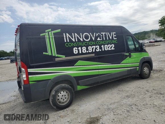 2014 Ram ProMaster Cargo z VIN 3C6TRVDG5EE104271, wystawiony jako Copart lot #57152155 z przebiegiem 145 129 mil mil oraz Szkoda całkowita • Salvage title. Historia ofert i sprzedaży dostępna na DreamBid. Obrazek 3.