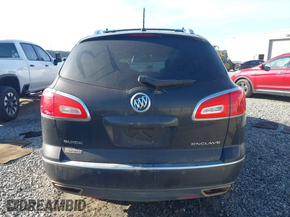 2014 Buick Enclave Leather with VIN 5GAKRBKD8EJ217194, listed as a IAAI auction lot 41465299 with 156,410 mi miles and . Bid and sale history available at DreamBid. Image 16.