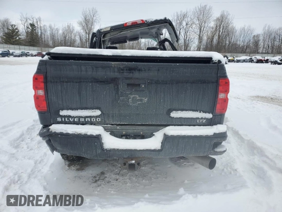 2016 Chevrolet Silverado 3500HD LTZ with VIN 1GC4K0C86GF151719, listed as a Copart auction lot 45356345 with 127,036 mi miles and Clean Title. Bid and sale history available at DreamBid. Image 6.