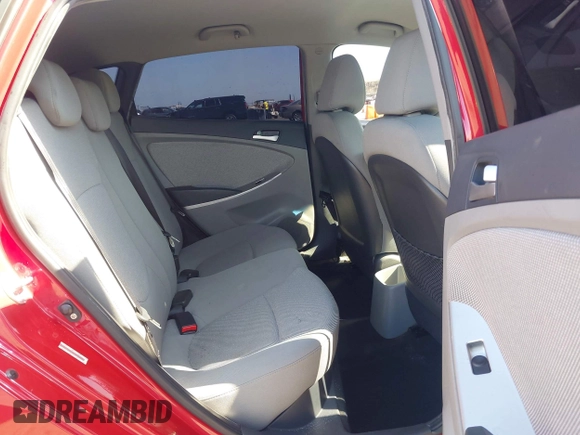 2012 Hyundai Accent GS with VIN KMHCT5AE6CU030446, listed as a IAAI auction lot 42477404 with 186,220 mi miles and . Bid and sale history available at DreamBid. Image 8.