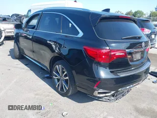 2019 Acura MDX Advance with VIN 5J8YD3H89KL001475, listed as a IAAI auction lot 42489400 with 100,281 mi miles and . Bid and sale history available at DreamBid. Image 3.