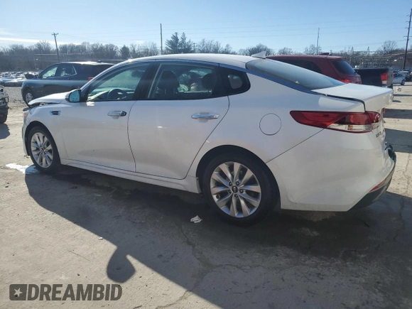 2016 Kia Optima LX with VIN 5XXGT4L36GG060134, listed as a Copart auction lot 42814385 with 135,660 mi miles and Non Repairable. Bid and sale history available at carsss.com. Image 2.